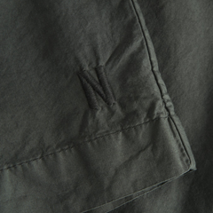 Per Cotton Tencel Shorts - Black Olive