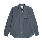 Algot Relaxed Micro Cord Shirt - Graphite