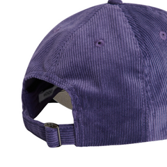 Low Profile Corduroy Cap Dark Purple