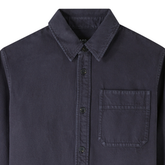Surchemise Basile Brodee Poitrine - Dark Navy