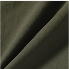 Stretch Rip Band Collar Shirt - Dark Khaki