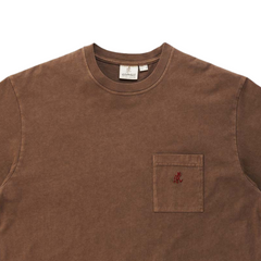 One Point Tee Pigment Dyed - Brown Pigment