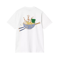 S/S Noodle Soup T-Shirt - White