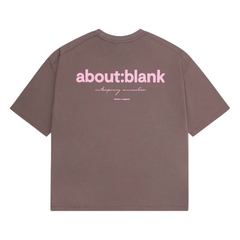 Box T-Shirt - Charcoal/Pink