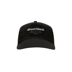 Box Cap - Black/Ecru