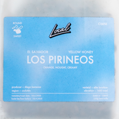 El Salvador Yellow Honey Los Pirineos 250g