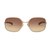 TYLER - Brushed Light Gold/Brown Gradient Lens