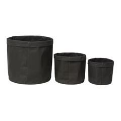 Canvas Planter Set - Olive