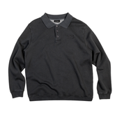 Derek Collared Sweater - Charcoal