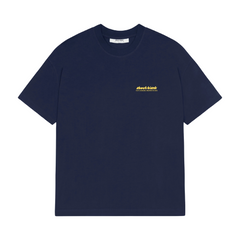 Zev T-Shirt - Navy/Yellow