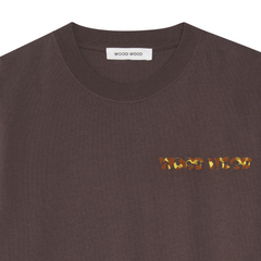 Bobby Core Logo T-Shirt Dark Brown