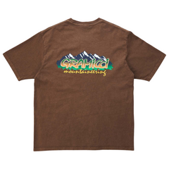 Mountaineering Tee - Brown Pigment