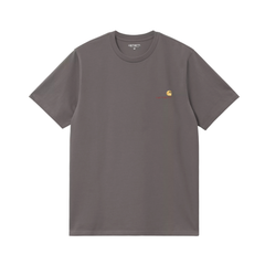 S/S American Script T-Shirt - Porphyry