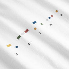 Johannes Organic Code Print T-shirt - White