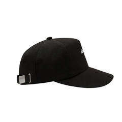 Box Cap - Black/Ecru