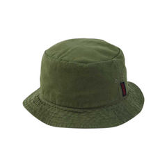 Twill Packable Bucket - Olive