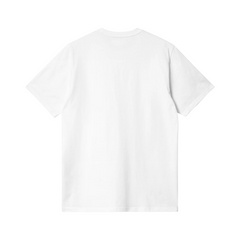S/S Pocket Heart T-Shirt - White/Red