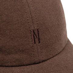 Cotton Wool Twill 6-Panel Cap - Delicioso Brown