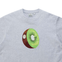 Kiwi Tee - Grey Heather