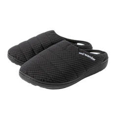 SUBU x and wander Reflective Rip Permanent Sandal - Black