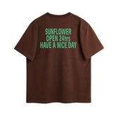 Easy Hours Tee - Brown