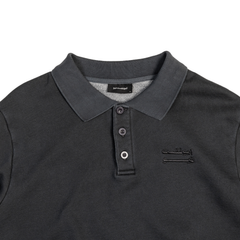 Derek Collared Sweater - Charcoal