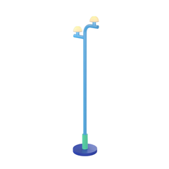Woaw Single Single Floor - Blue