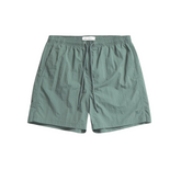 Hauge Recycled Nylon Swimmers - Aluminum Petrol