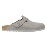 Boston Suede Leather - Stone Coin