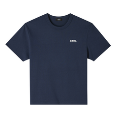 Boxy Petit VPC T-Shirt - Dark Navy/Ecru