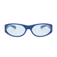 EDDIE KYU - Solid Blue / Light Blue Gradient Lens