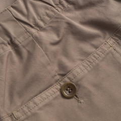 Ezra Regular Mineral Dyed Fine Twill Trousers - Walnut