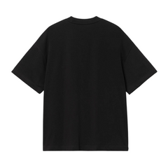 S/S Signature Script T-Shirt - Black/White