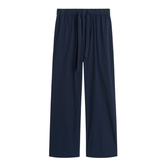 Poplin Pyjamas Pants - True Navy