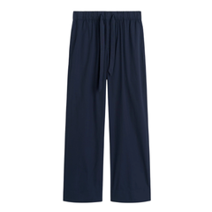 Poplin Pyjamas Pants - True Navy