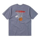 Dunk Hoop Tee - Purple Grey