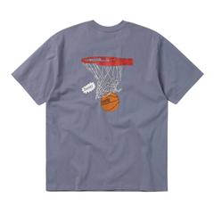 Dunk Hoop Tee - Purple Grey