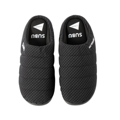 SUBU x and wander Reflective Rip Permanent Sandal - Black