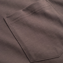 Norse Standard Heavy Loose LS T-Shirt - Seal Brown