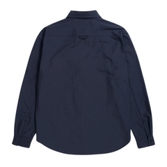 Silas Tech Poplin Shirt - Dark Navy