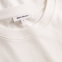 Johannes Organic NORSE Logo Print T-Shirt - White