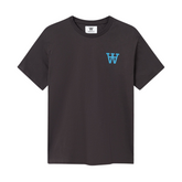 Ace Chest Print Logo T-shirt -Black Coffee