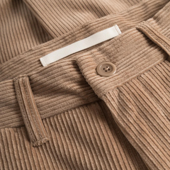 Aros Regular Wide Wale Corduroy Chino - Utility Khaki