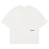 Mock Neck T-Shirt - Oat/Black