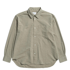 Ole Oversized Striped Shirt - Clay