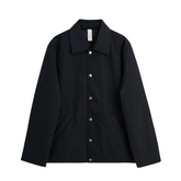 Nylon Coach Jacket - Black