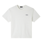 Boxy Petit VPC T-Shirt - White/Dark Navy