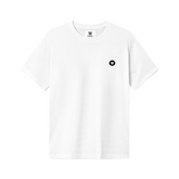 Ace Badge Black & White Logo T-Shirt- White