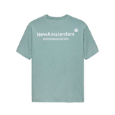Logo Tee - Teal/White