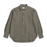 Espevik Check Oversized Shirt - Taupe